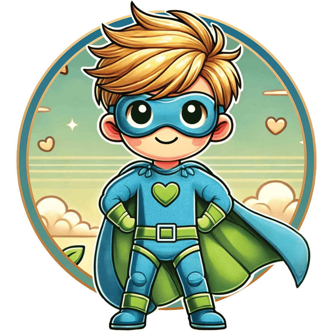 Potenzialhelden Maskottchen – Symbol für Stärke, Mut und persönliches Wachstum